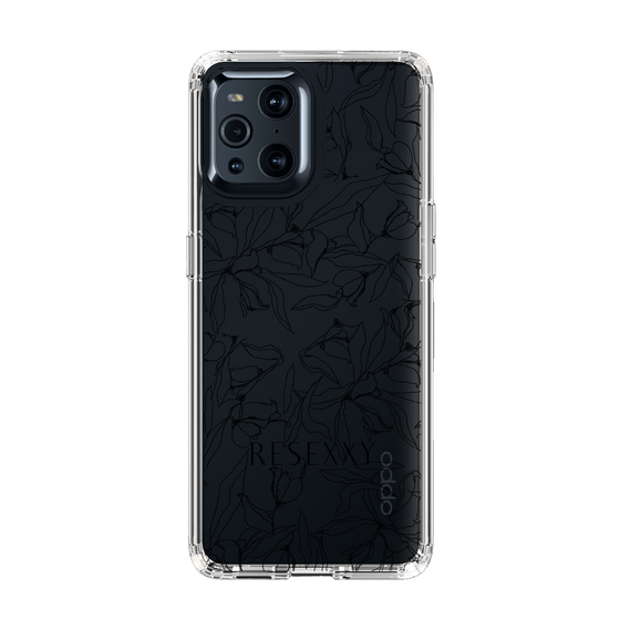 Slim Protection Case［ RESEXXY - Flower - Clear ］