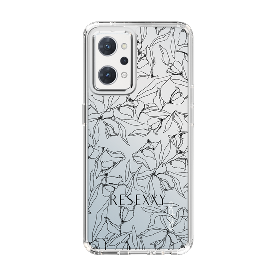 Slim Protection Case［ RESEXXY - Flower - Clear ］
