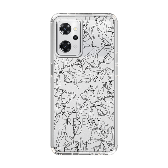 Slim Protection Case［ RESEXXY - Flower - Clear ］