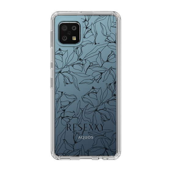 Slim Protection Case［ RESEXXY - Flower - Clear ］