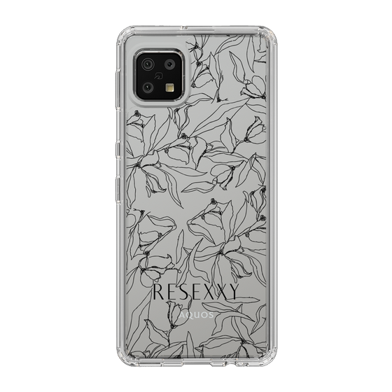 Slim Protection Case［ RESEXXY - Flower - Clear ］