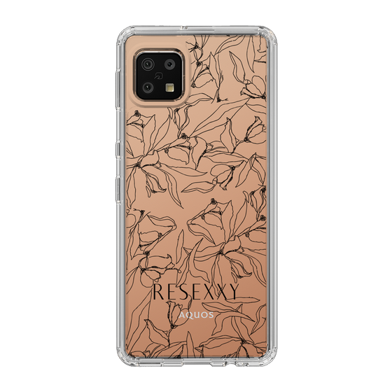 Slim Protection Case［ RESEXXY - Flower - Clear ］