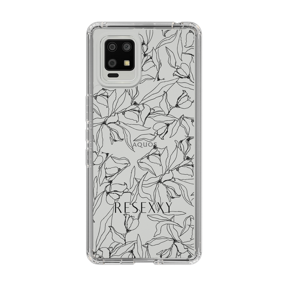 Slim Protection Case［ RESEXXY - Flower - Clear ］