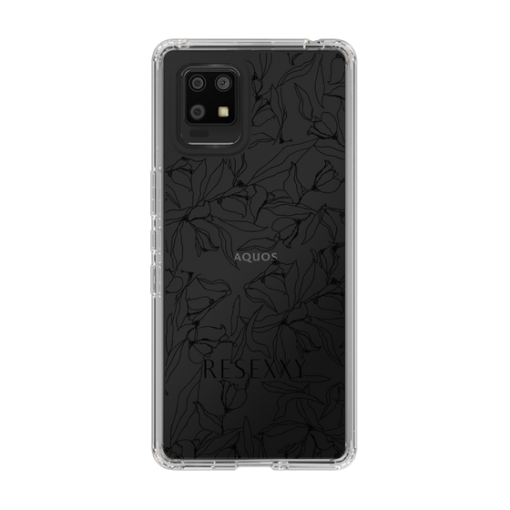 Slim Protection Case［ RESEXXY - Flower - Clear ］