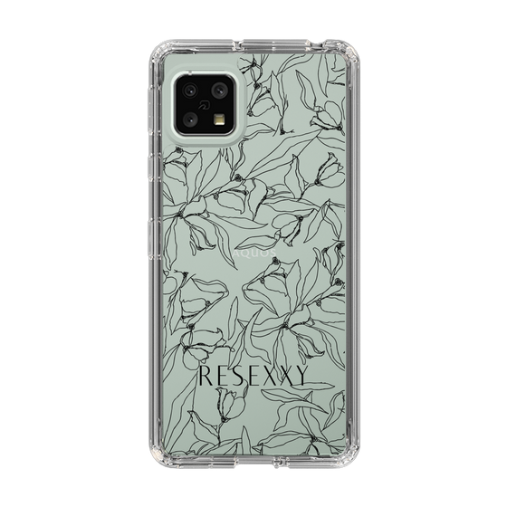 Slim Protection Case［ RESEXXY - Flower - Clear ］