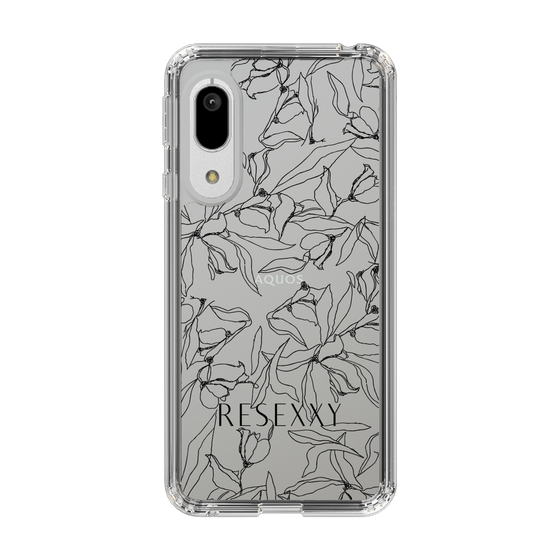 Slim Protection Case［ RESEXXY - Flower - Clear ］