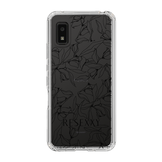 Slim Protection Case［ RESEXXY - Flower - Clear ］