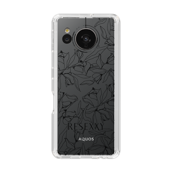 Slim Protection Case［ RESEXXY - Flower - Clear ］