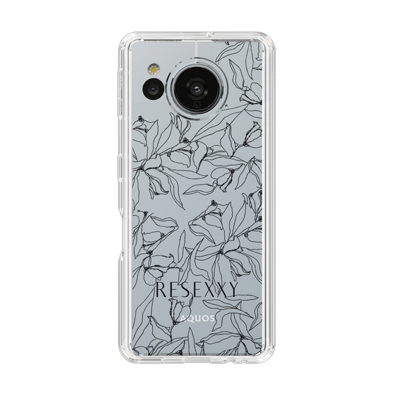 Slim Protection Case［ RESEXXY - Flower - Clear ］