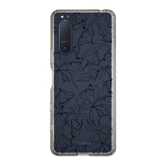 Slim Protection Case［ RESEXXY - Flower - Clear ］