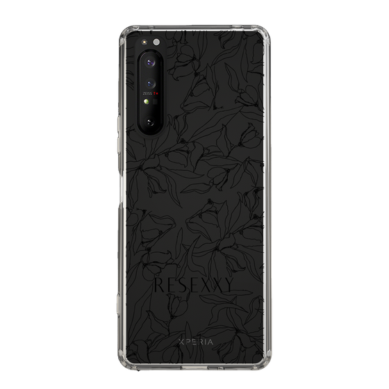 Slim Protection Case［ RESEXXY - Flower - Clear ］