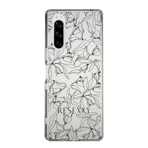 Slim Protection Case［ RESEXXY - Flower - Clear ］