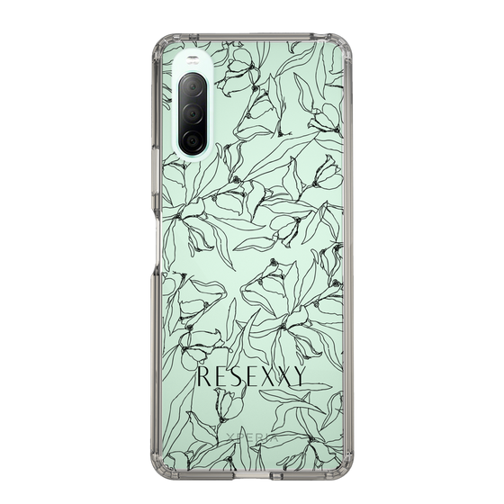 Slim Protection Case［ RESEXXY - Flower - Clear ］