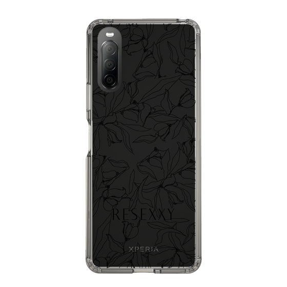 Slim Protection Case［ RESEXXY - Flower - Clear ］