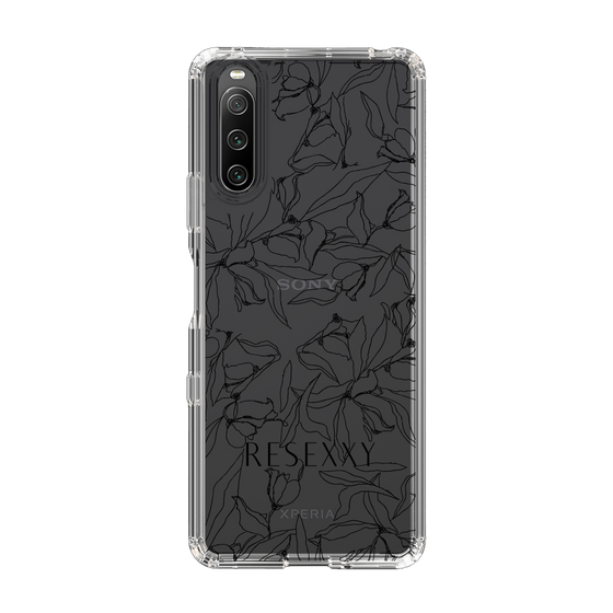 Slim Protection Case［ RESEXXY - Flower - Clear ］
