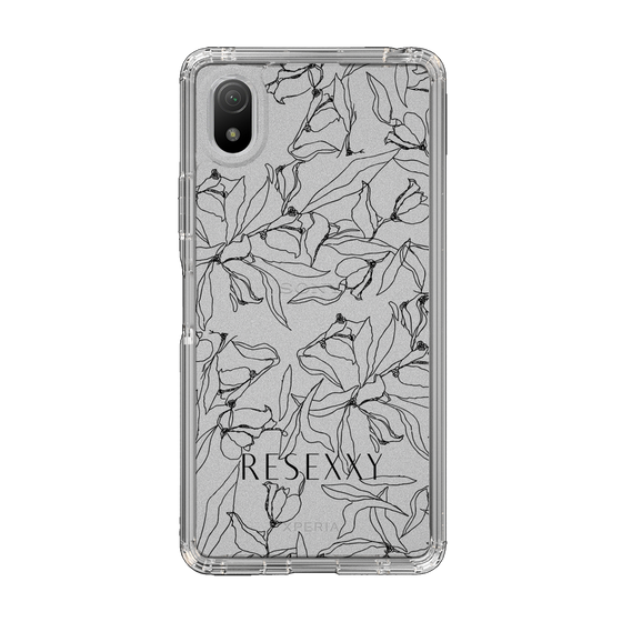 Slim Protection Case［ RESEXXY - Flower - Clear ］