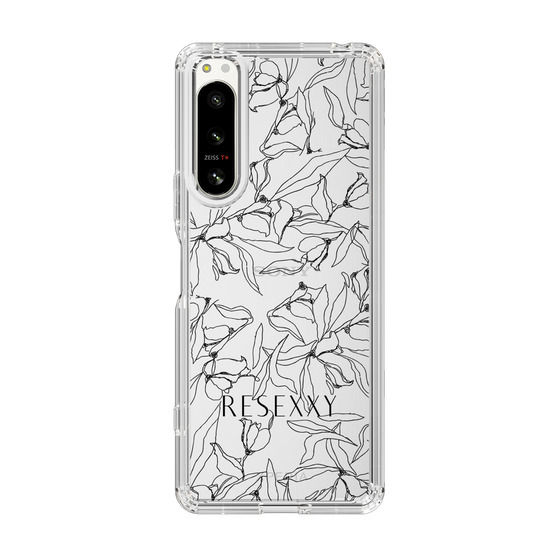 Slim Protection Case［ RESEXXY - Flower - Clear ］