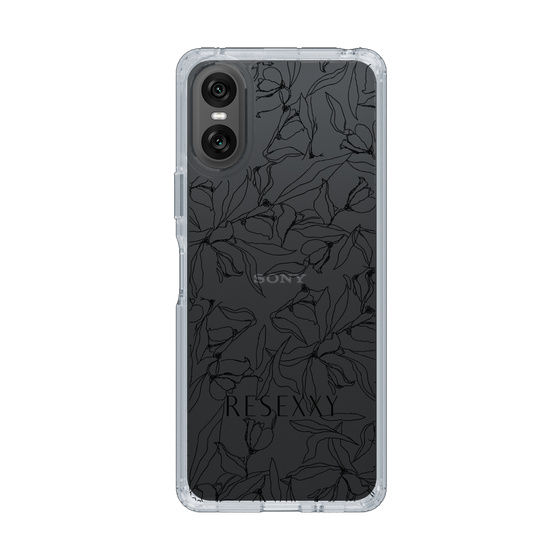 Slim Protection Case［ RESEXXY - Flower - Clear ］