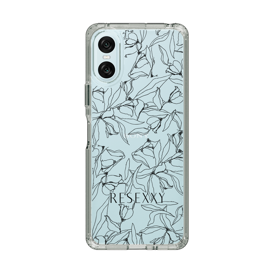 Slim Protection Case［ RESEXXY - Flower - Clear ］