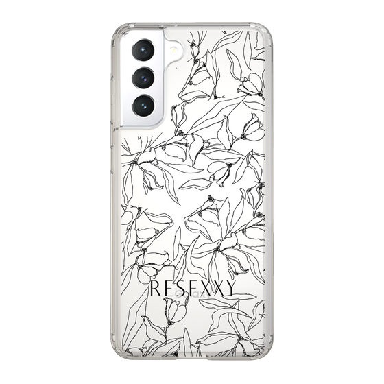 Slim Protection Case［ RESEXXY - Flower - Clear ］