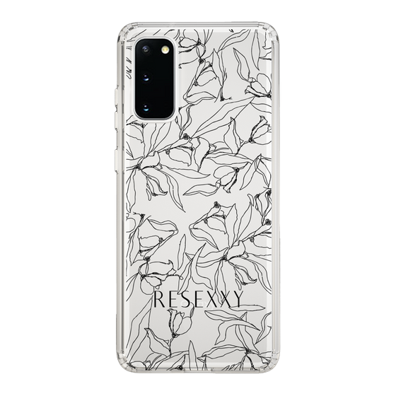 Slim Protection Case［ RESEXXY - Flower - Clear ］