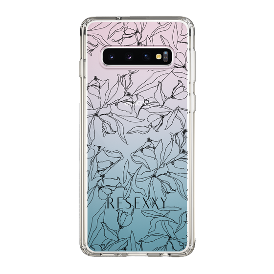 Slim Protection Case［ RESEXXY - Flower - Clear ］