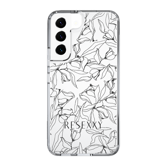 Slim Protection Case［ RESEXXY - Flower - Clear ］