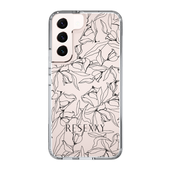 Slim Protection Case［ RESEXXY - Flower - Clear ］