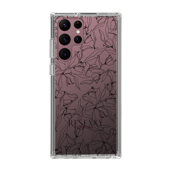Slim Protection Case［ RESEXXY - Flower - Clear ］