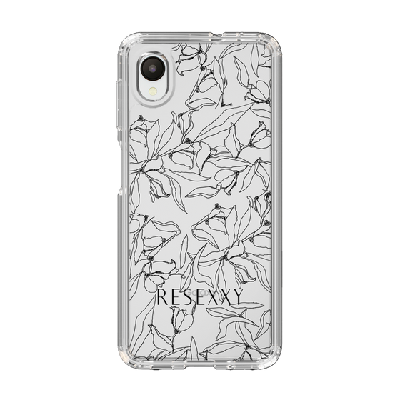 Slim Protection Case［ RESEXXY - Flower - Clear ］