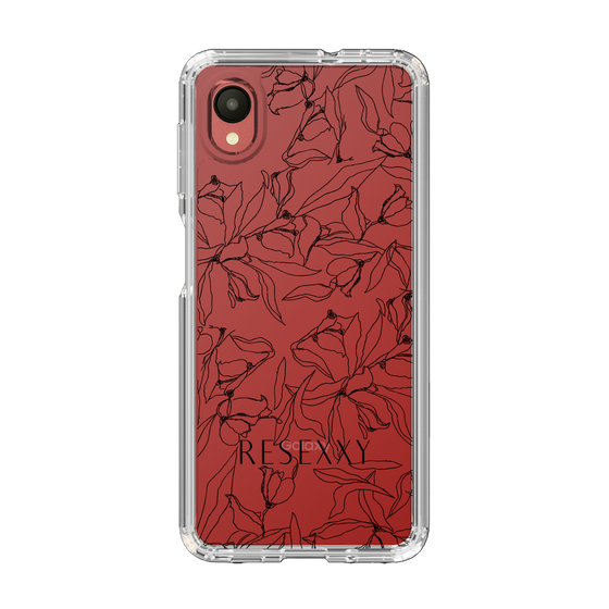 Slim Protection Case［ RESEXXY - Flower - Clear ］