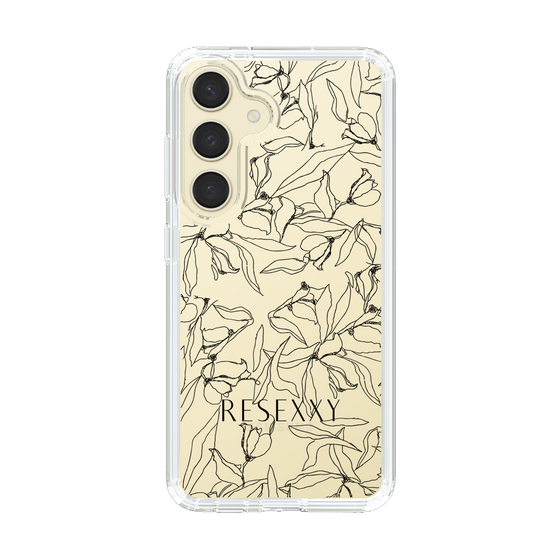 Slim Protection Case［ RESEXXY - Flower - Clear ］