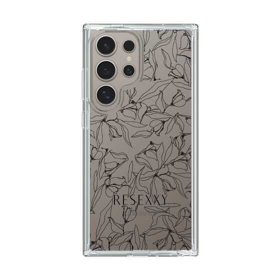 Slim Protection Case［ RESEXXY - Flower - Clear ］