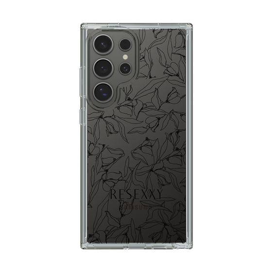 Slim Protection Case［ RESEXXY - Flower - Clear ］