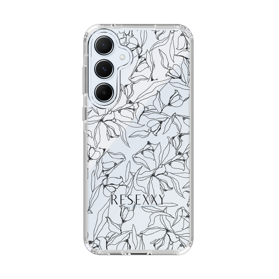 Slim Protection Case［ RESEXXY - Flower - Clear ］