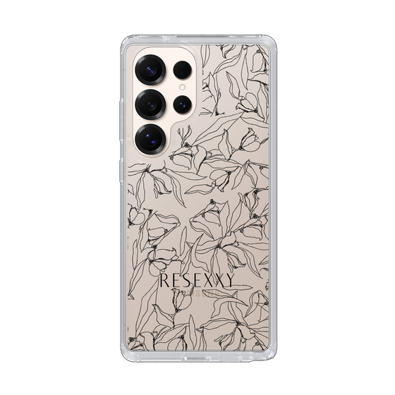 Slim Protection Case［ RESEXXY - Flower - Clear ］