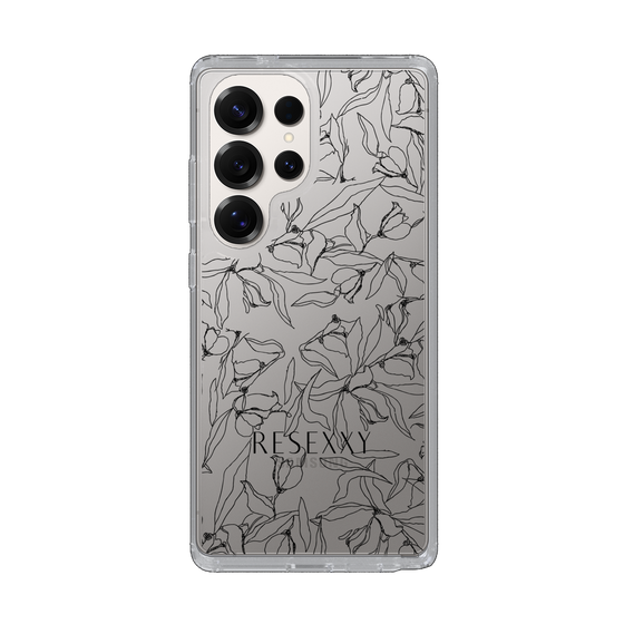 Slim Protection Case［ RESEXXY - Flower - Clear ］