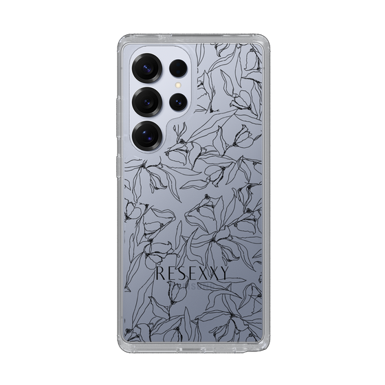 Slim Protection Case［ RESEXXY - Flower - Clear ］