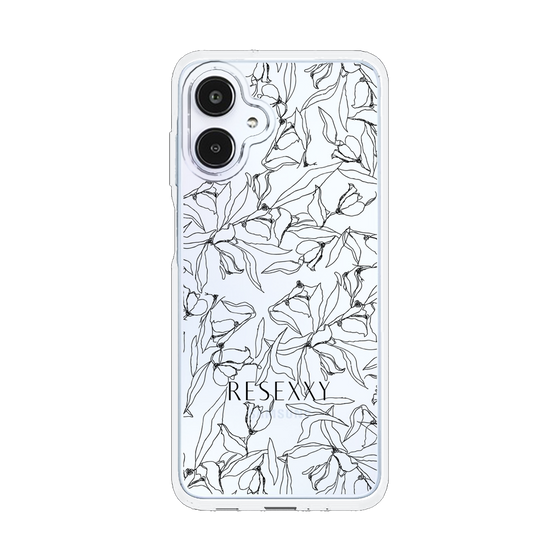 Slim Protection Case［ RESEXXY - Flower - Clear ］