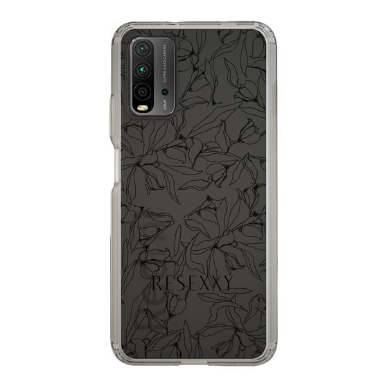 Slim Protection Case［ RESEXXY - Flower - Clear ］