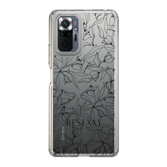 Slim Protection Case［ RESEXXY - Flower - Clear ］