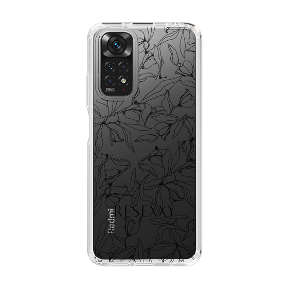 Slim Protection Case［ RESEXXY - Flower - Clear ］