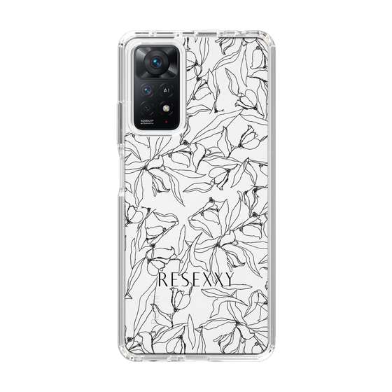 Slim Protection Case［ RESEXXY - Flower - Clear ］