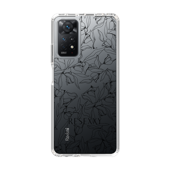 Slim Protection Case［ RESEXXY - Flower - Clear ］