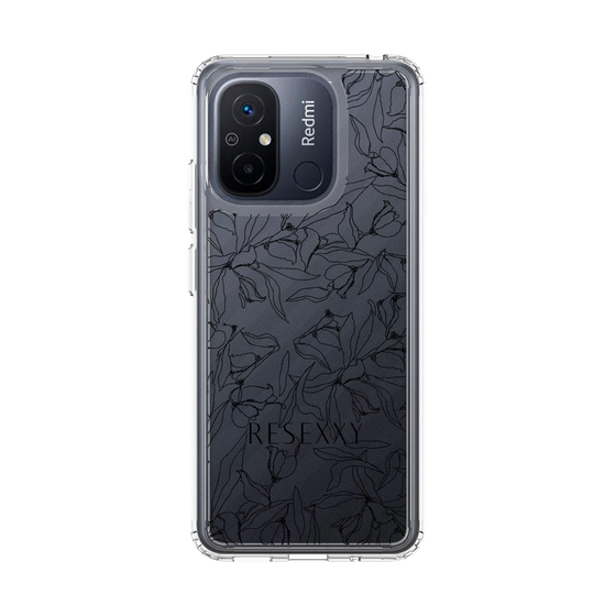 Slim Protection Case［ RESEXXY - Flower - Clear ］