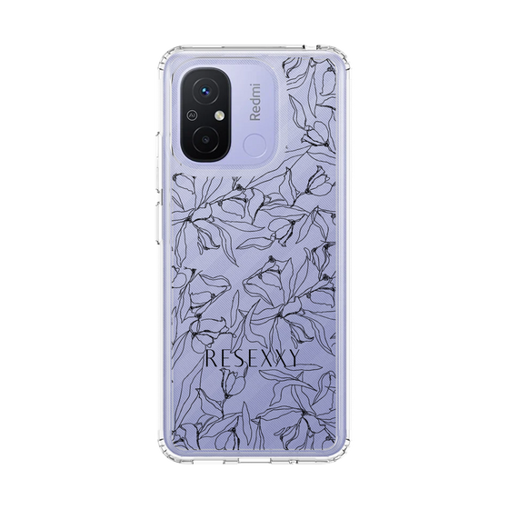 Slim Protection Case［ RESEXXY - Flower - Clear ］