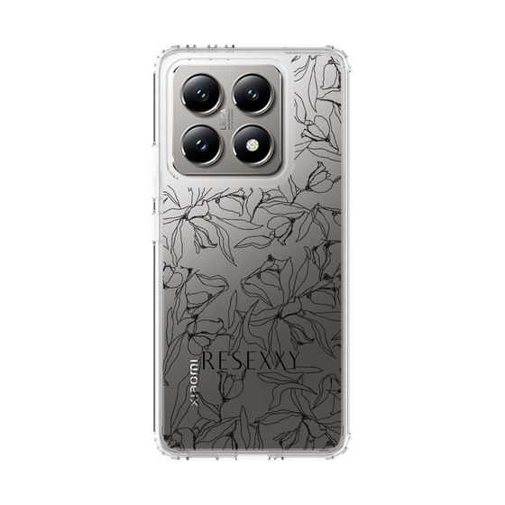 Slim Protection Case［ RESEXXY - Flower - Clear ］