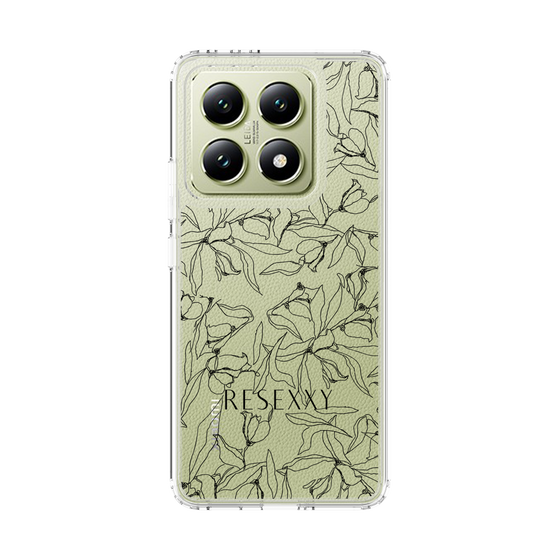 Slim Protection Case［ RESEXXY - Flower - Clear ］