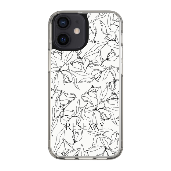 Slim Protection Case［ RESEXXY - Flower - White ］