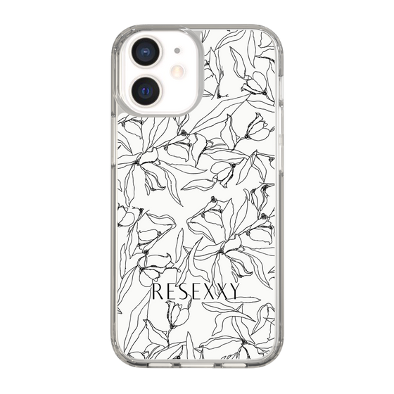 Slim Protection Case［ RESEXXY - Flower - White ］